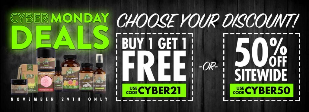 Cheef Botanicals Cybermonday Banner Desktop