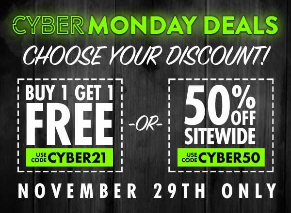 Cheef Botanicals Cybermonday Banner Mobile