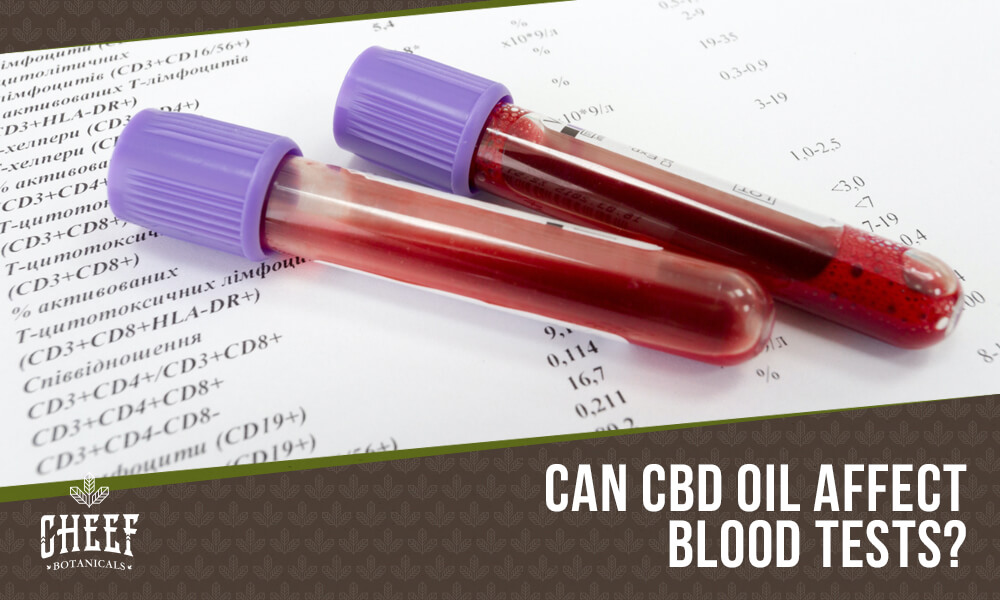 does cbd oil affect blood work
