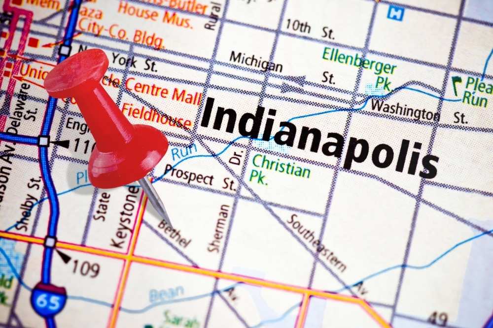 indianapolis map