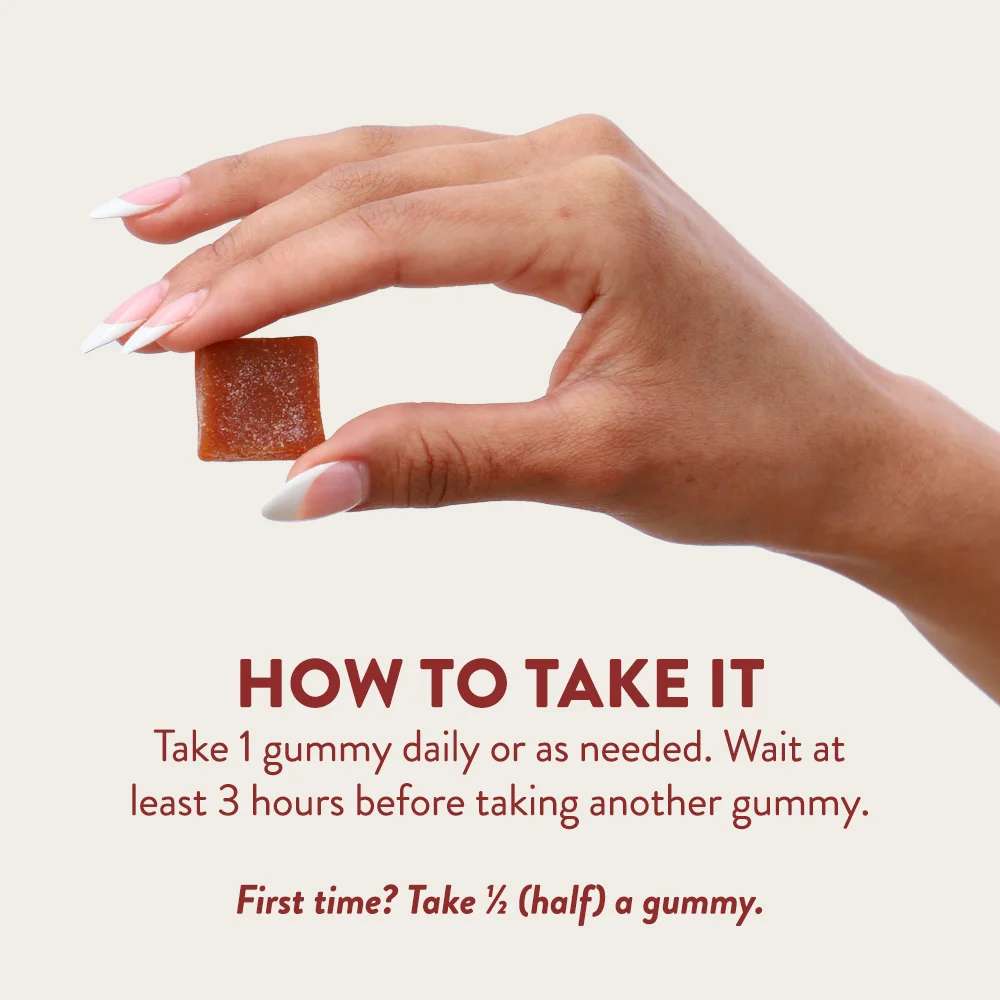 How to take Amanita Gummy Cubes