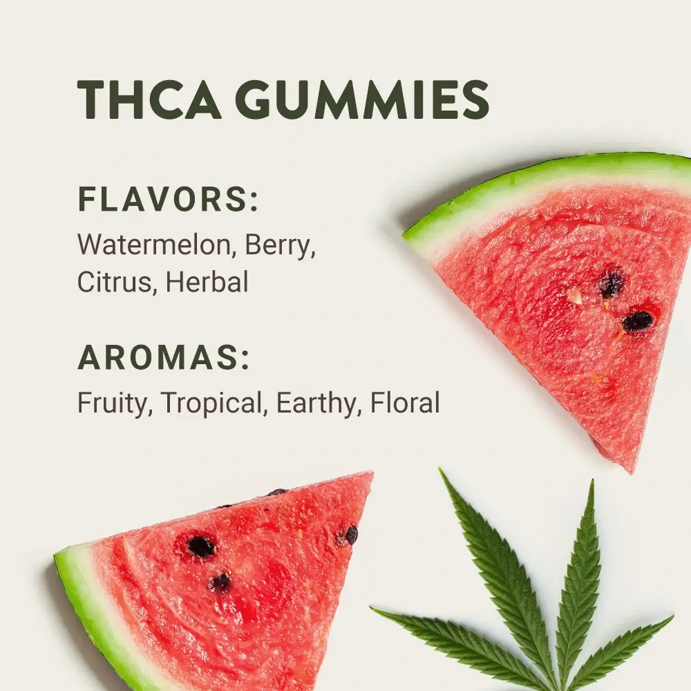 thca gummies infographic