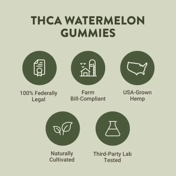 thca gummies infographic