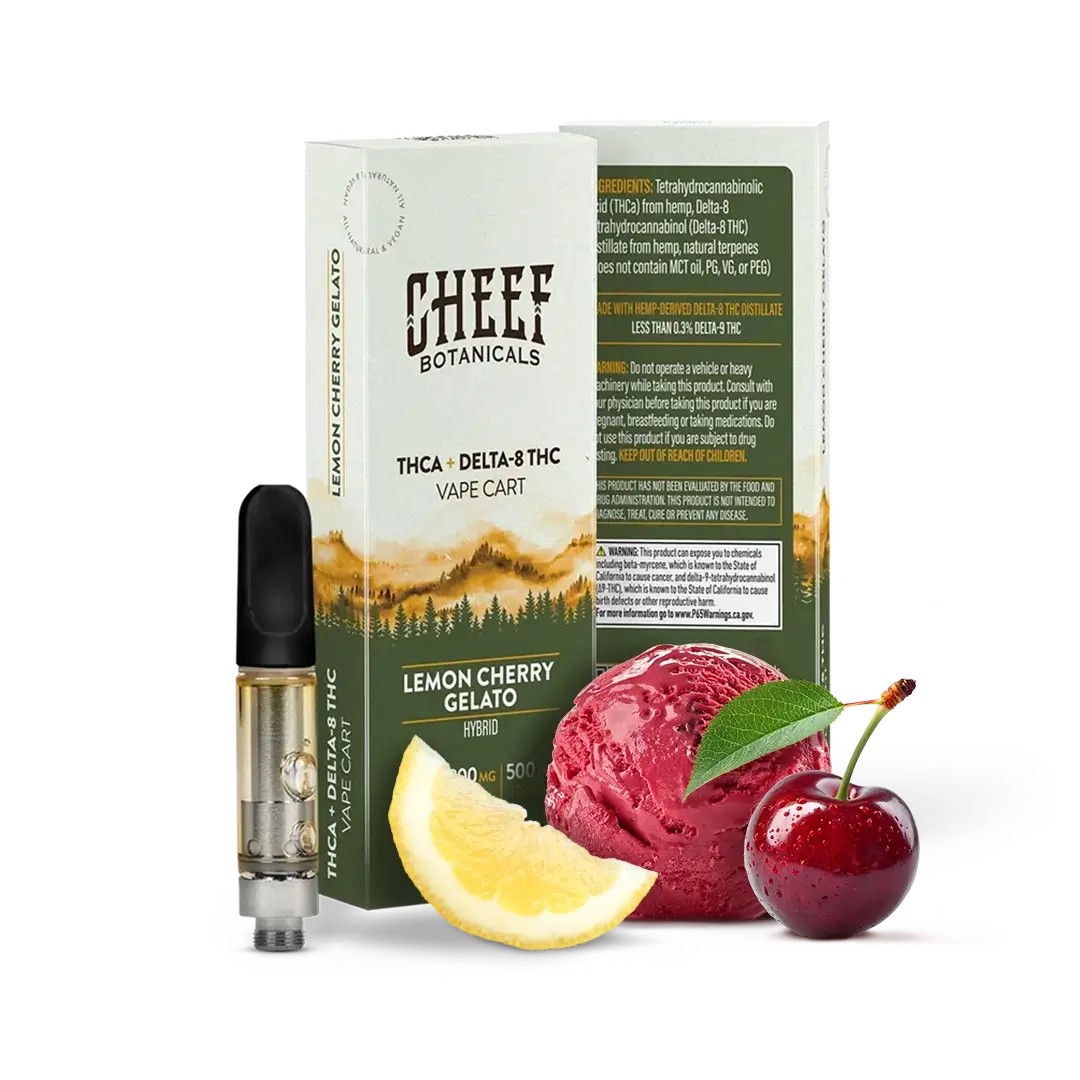 Lemon Cherry Gelato THCa Vape Cart